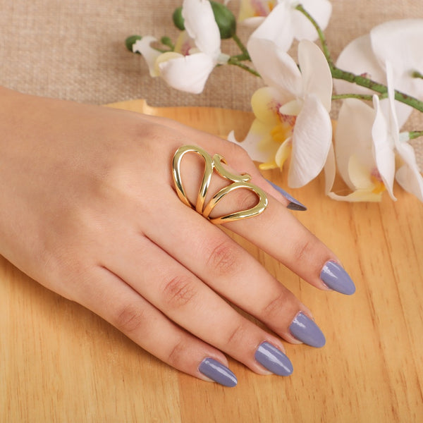 Gold Color Open Ring