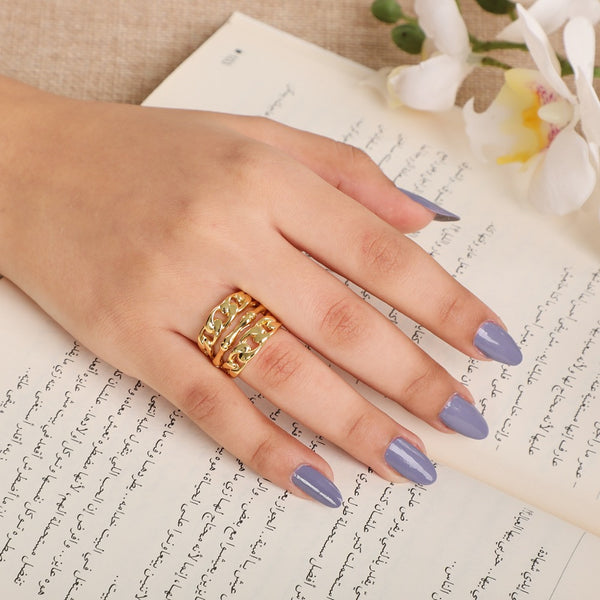 Gold Color Open Ring