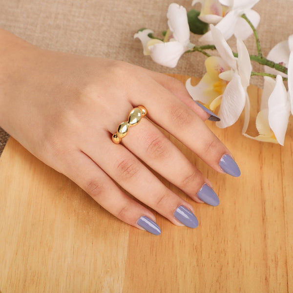 Gold Color Open Ring