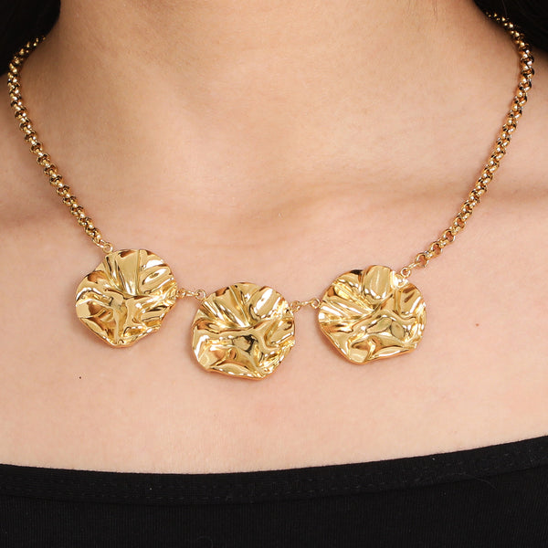 Stone flower Necklace