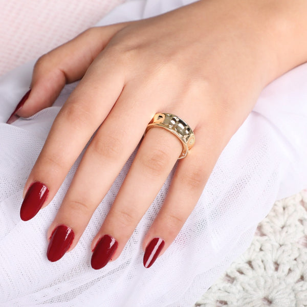 Gold Color Open Ring