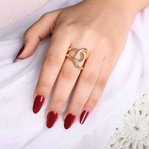 Gold Color Open Ring