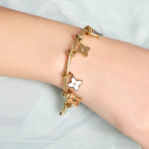 Five flowers Bracelet