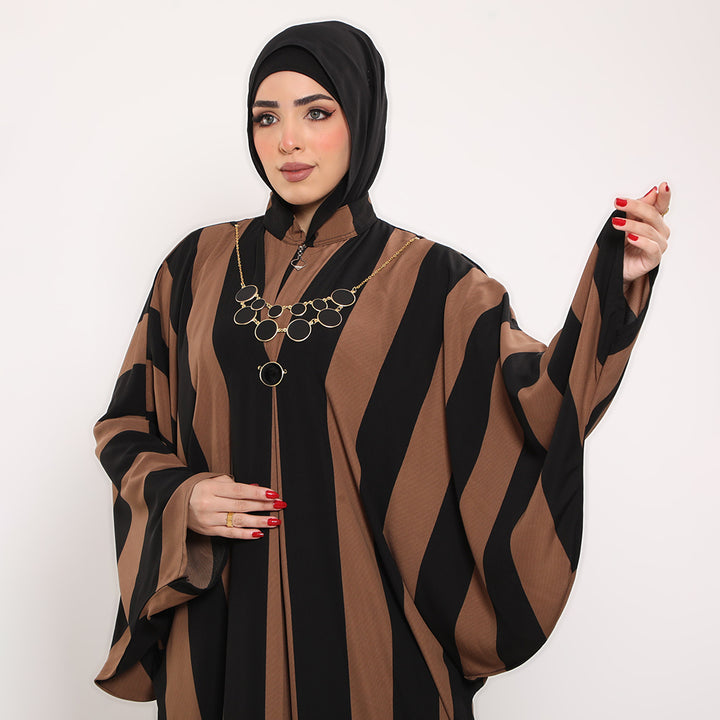 Wide Butterfly Sleeve Abaya