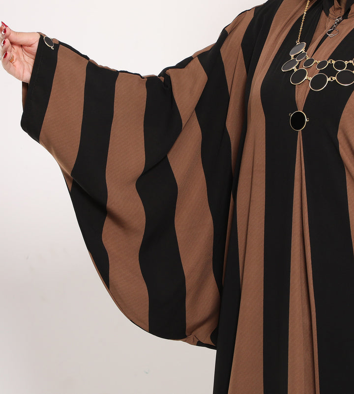 Wide Butterfly Sleeve Abaya