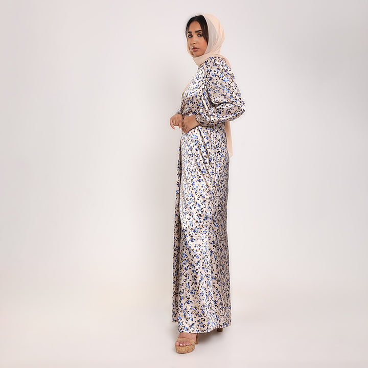 Printed Long Dress